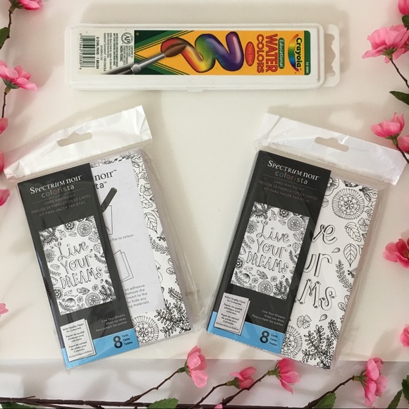 DIY Greeting Cards Color Your Own Water Color Set - Picture 8 of 8